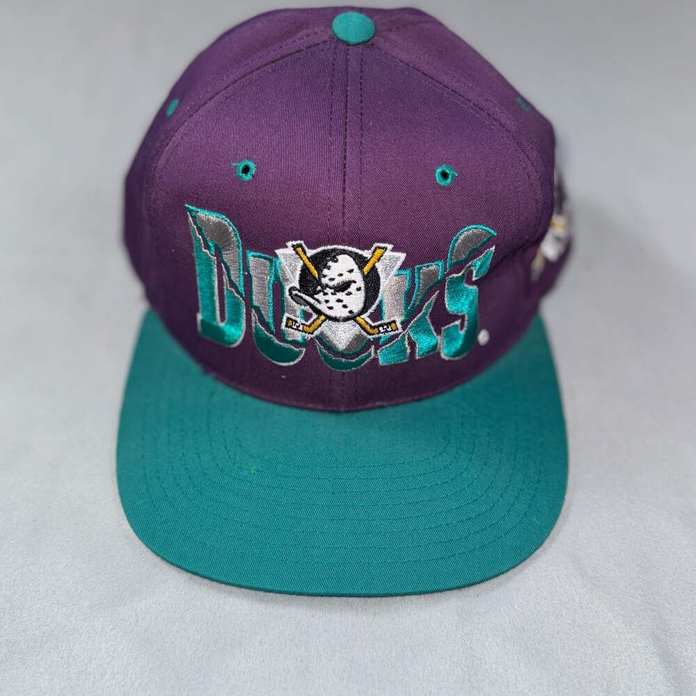 Vintage Anaheim Ducks NHL Snapback Hat One Size